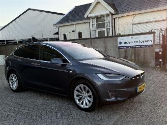 krockskadad bil auto Tesla Model X 75D Base 6Persoons 2017/9