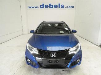 krockskadad bil auto Honda Civic 1.6D TOURER ELEGANC 2015/8