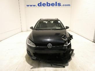 krockskadad bil auto Volkswagen Golf 1.6 D VARIANT 2015/4