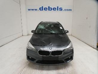 Damaged car BMW 2-serie 216D 2017/3