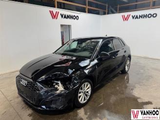 damaged passenger cars Audi A3  2020/12