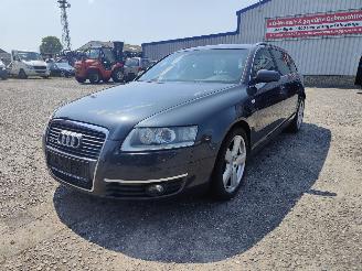 skadebil auto Audi A6 3.0 TDI Grijs LZ7Q Onderdelen Automaatbak 2007/11
