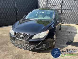 krockskadad bil auto Seat Ibiza Ibiza IV (6J5), Hatchback 5-drs, 2008 / 2017 1.2 TDI Ecomotive 2010/8