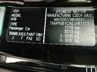 Hyundai Ix20 iX20 (JC) SUV 1.4i 16V (G4FA) [66kW]  (11-2010/07-2019) picture 6