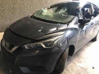 krockskadad bil bedrijf Nissan Micra 1000cc - 74kw - benzine 2019/1