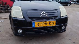 Citroën C2 2005 1.4i KFV Zwart EXYB onderdelen picture 8