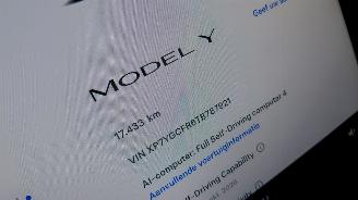skadebil auto Tesla Model Y 256pk     58kwh navi leer   clima 2025/12