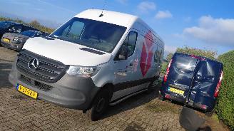 danneggiata veicoli commerciali Mercedes Sprinter 315 cdi lang lang  hoog automaat 150pk 2024/5