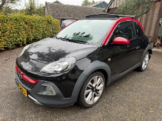 krockskadad bil auto Opel Adam 1.0 TURBO ROCKS CABRIO NAP 2017/9