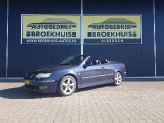 uszkodzony samochody osobowe Saab 9-3 Cabrio 1.8t Linear 2005/7
