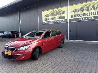 Uttjänta bilar auto Peugeot 308 308 SW (L4/L9/LC/LJ/LR), Combi 5-drs, 2014 / 2021 1.6 BlueHDi 120 2014/12