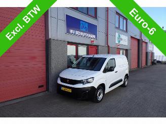 occasion commercial vehicles Peugeot Partner 1.5 BlueHDI Premium met achterklep airco 2020/10