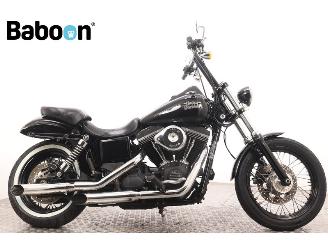 dañado motos Harley-Davidson  FXDB Dyna Street Bob 2015/6