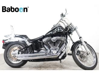 skadebil motor Harley-Davidson  FXSTC Softail Custom 2004/7