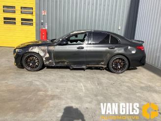 Vrakbiler auto Mercedes C-klasse C (W206), Sedan, 2021 C-300 2.0 EQ Boost Turbo 4-Matic 2023/6