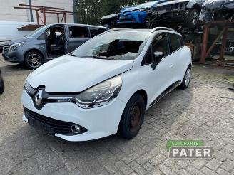 Autoverwertung Renault Clio Clio IV Estate/Grandtour (7R), Combi 5-drs, 2012 / 2021 1.5 Energy dCi 90 FAP 2015/2