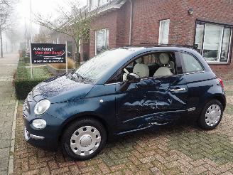 Vaurioauto  passenger cars Fiat 500 1.2 automaat 2018/1