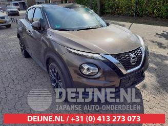 Vrakbiler auto Nissan Juke Juke (F16), SUV, 2019 1.0 DIG-T 117 12V 2019/10
