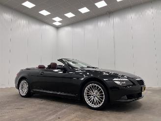 krockskadad bil auto BMW 6-serie Cabrio 630i Autom. Navi Clima 2008/2