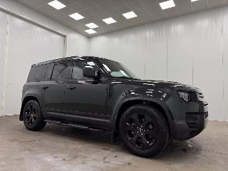 damaged commercial vehicles Landrover Defender 110 SE 3.0 D200 Panoramadak Grijs kent. 2025/1