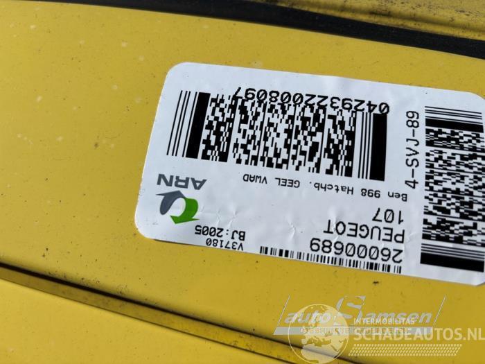 Peugeot 107 107, Hatchback, 2005 / 2014 1.0 12V