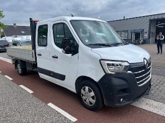 krockskadad bil bedrijf Renault Master 2.3 DCI 107KW DC 6P PICK UP PRITSCHE KLIMA 2022/4