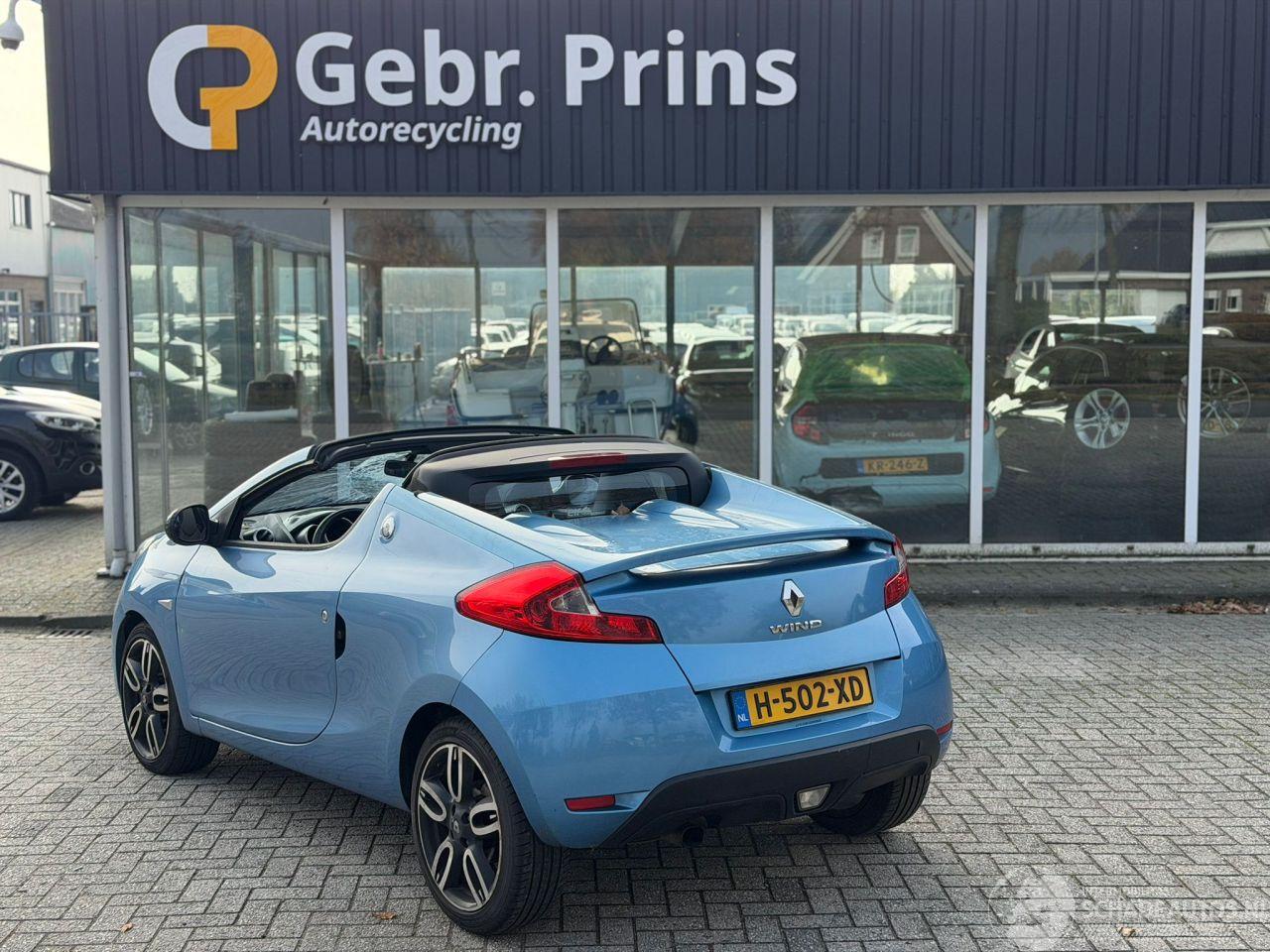 Renault Wind 1.2 16V TCE Cabrio  Benzine 1.149cc 74kW (101pk) FWD