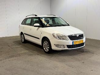 Coche accidentado Skoda Fabia 1.2 TDI Greenline 2012/3