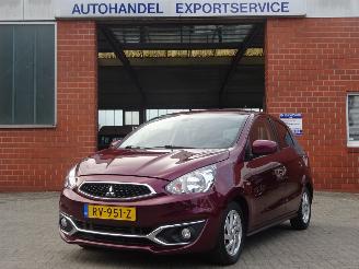 skadebil auto Mitsubishi Space-star 1.0i Intense Automaat, Airco, Stuurbekr, el.pakket 2018/2
