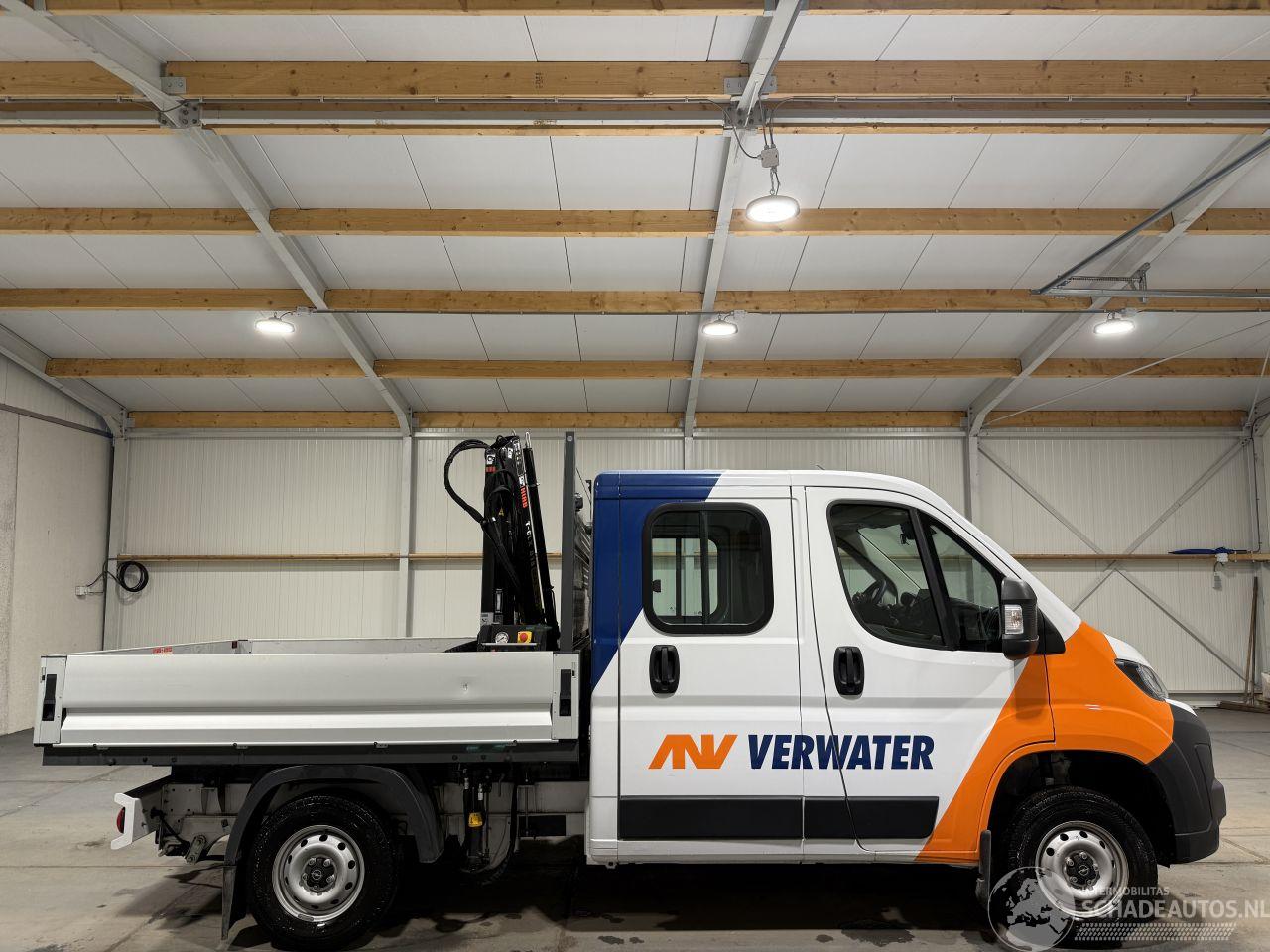 Opel Movano 2.2D 103kW D.C. HIAB Kraan 3.5T Zwaar