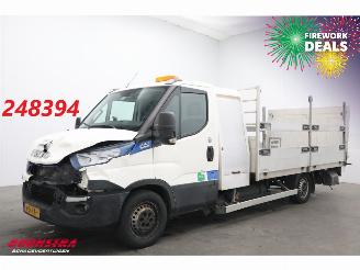 Unfall Kfz Van Iveco Daily 35S14 CNG Hi-Matic Pritsche LBW Luftfederung Camera 125.553km 2018/11