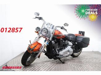damaged motor cycles Harley-Davidson  107 FLDE Softail Deluxe 5HD Jekill & Hyde ABS LED 18.643 km! 2019/9