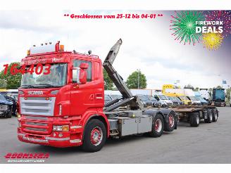danneggiata veicoli industriali Scania R R480 Joab + Kelberg 6X2 Anhänger 2007/4