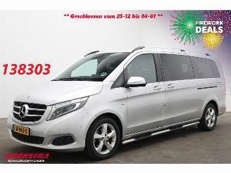 krockskadad bil auto Mercedes V-klasse 220d Aut. Extra Lang 8-Pers. 360° Leder Burmester LED Cruise SHZ AHK 100.528 km! 2016/3