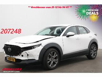 skadebil auto Mazda CX-30 2.0 e-SkyActiv-G M Hybrid Comfort Leder ACC Memory LRHZ Camera 2021/2