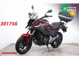 damaged motor cycles Honda  NC 750X ABS Topkoffer 2019/12