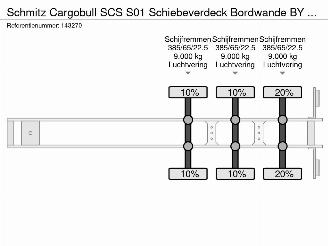 Schmitz Cargobull  SCS S01 Schiebeverdeck Bordwande BY 2011 picture 21