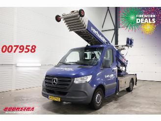 skadebil bedrijf Mercedes Sprinter 314 CDI Klaas 29m verhuislift PTO Airco Cruise 2019/2