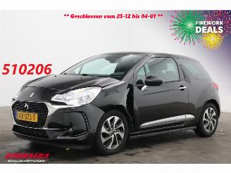 damaged passenger cars DS Automobiles DS 3 1.2 PureTech So Chic Navi Clima Cruise PDC 44.823 km! 2017/5