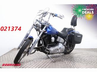 damaged motor cycles Harley-Davidson  FXSTC Softail Custom 1997/1