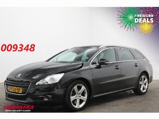 krockskadad bil auto Peugeot 508 SW 2.2 HDi 204 PK Aut. GT Pano Navi Clima Cruise SHZ PDC AHK 2013/4