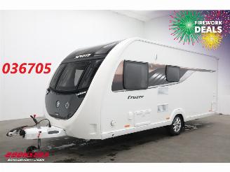 dañado caravana Sprite  Cruzer 480 SR Solar Frans Bed Oven Magnetron Douche 2020/3