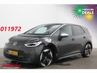 krockskadad bil auto Volkswagen ID.3 First Max 58 kWh Pano LED Navi Clima Camera LRHZ SHZ AHK 2020/12