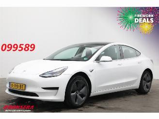 skadebil auto Tesla Model 3 Standard RWD Plus 60 kWh Pano LED ACC Leder AHK 2020/12