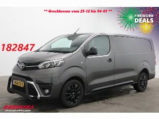 skadebil bedrijf Toyota Proace 2.0 D-4D Aut. 177 PK Black Line Long Leder Navi Clima Cruise PDC AHK 2020/8