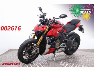 krockskadad bil motor Ducati Streetfighter V4 S Streetfighter V4 S ABS LED Heizgriffe Lap Timer 10.123 km! 2021/6
