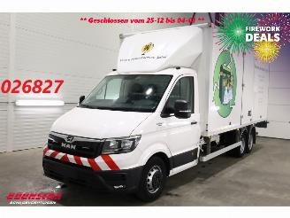 krockskadad bil bedrijf MAN TGE 5.160 DSG BE-Combi Clixtar Lucht Apple/Android Airco Cruise 51.038 km! 2023/8