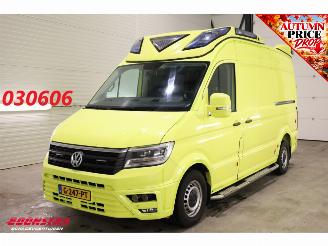 Tweedehands bestelwagen Volkswagen Crafter 2.0 TDI 175 PK DSG Ambulance RTW Lucht 2X Schuifdeur LED Leder Airco Cruise PDC 2019/11