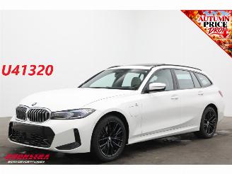 Schadeauto BMW 3-serie Touring 330e M-Sport Pano HUD LED ACC H/K Memory 360° AHK SHZ 2024/12