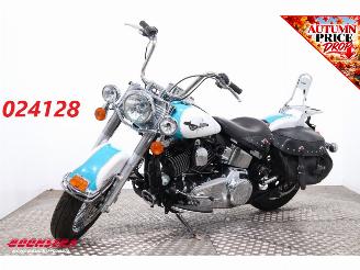 uszkodzony motocykle Harley-Davidson  FLSTC Heritage Softail Classic ABS Vance Hines 2016/7